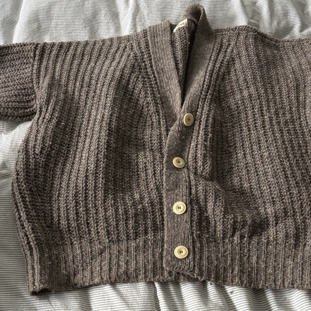 Babaa cardigan No 19 Dark Mist